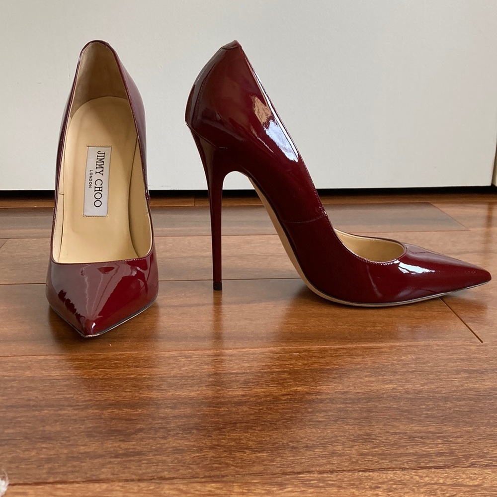 Jimmy Choo Patent Leather Stiletto size 38